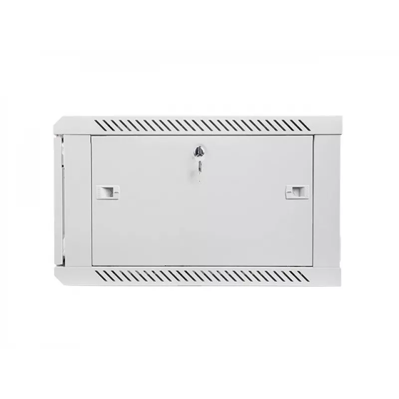 Lanberg Wandmontage-Schrankgehäuse 19 inch 6U 600x600mm grau (Glastür)