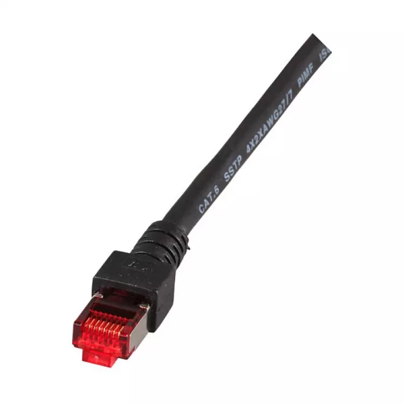 EFB-Elektronik RJ45 Patchkabel Cat.6 S/FTP LSZH schwarz 0,5m Hersteller: EFB Elektronik (K5515.0,5)