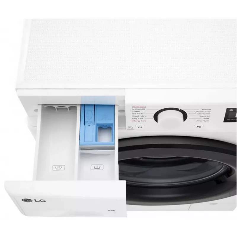 Waschmaschine LG F2WR509SBW 9 kg, Energieeffizienzklasse A