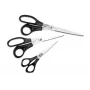 Schere Forpus FO60603 Universal Gerader Schnitt Schwarz Edelstahl