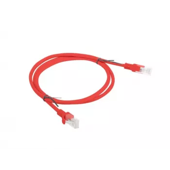 Lanberg PCU5-20CC-0100-R Cat.5e UTP Patchkabel, 1 m, Rot, 10er-Pack