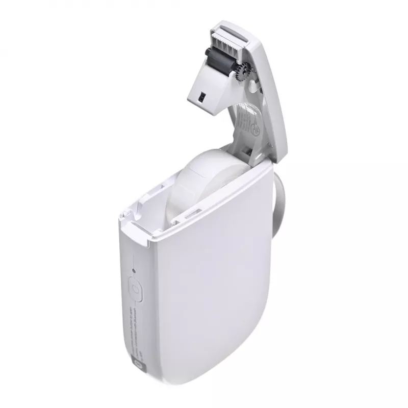 Tragbarer Etikettendrucker NIIMBOT D11H weiß mit Bluetooth — kompakter Handheld-Etikettierer