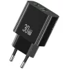 USAMS Ladegerät USA001631 30W mit 1x USB-C und 1x USB-A Schnellladung