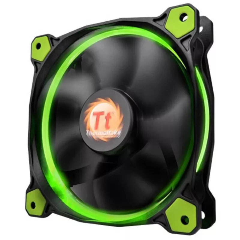 Lüfter Thermaltake Riing 14 CL-F039-PL14GR-A 14 cm Schwarz Grün