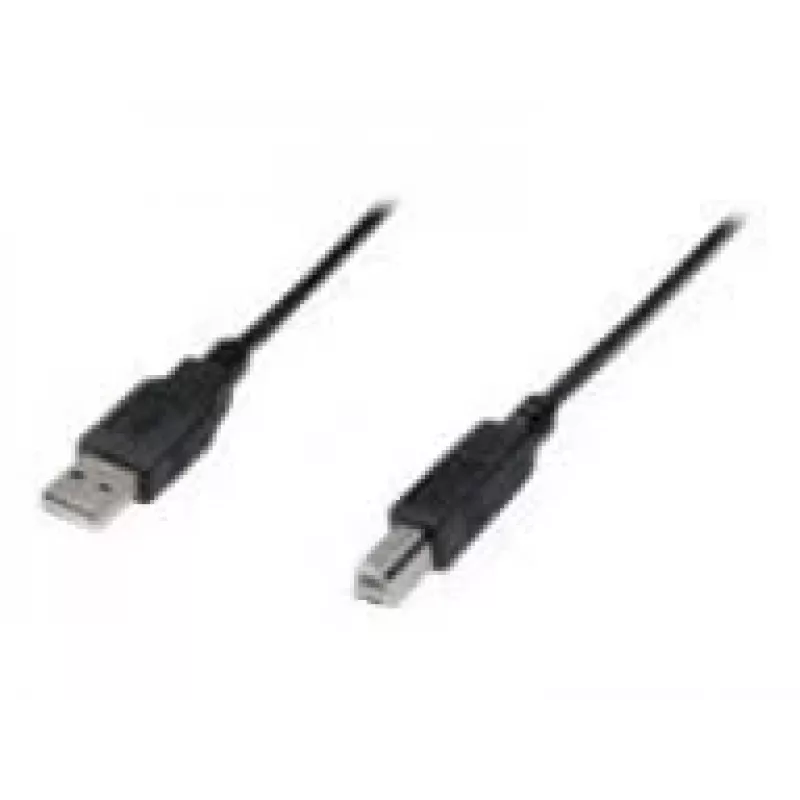 Digitus ASSMANN - USB-Kabel - USB Typ A, 4-polig (M) - USB Typ B, 4-polig (M) - 1 m (USB / Hi-Speed USB) - Schwarz (AK-300105-010-S)
