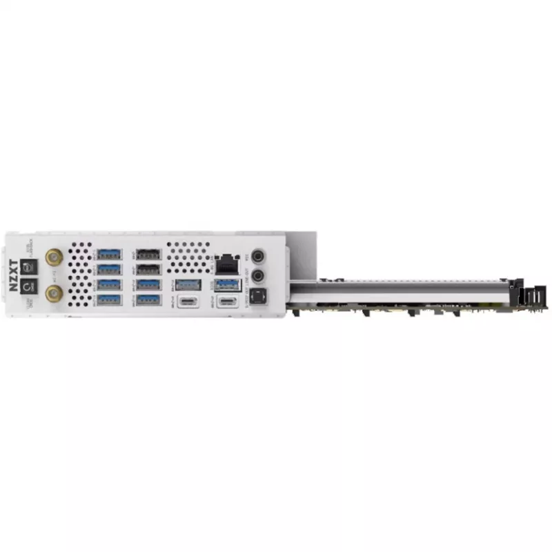 NZXT N9 X870E Weiß AM5 DDR5 ATX Motherboard