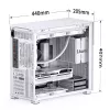 PC-Gehäuse Jonsbo D41 MESH Midi Tower Weiß