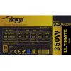 Akyga AK-U4-350 Ultimate 350 W ATX-Netzteil, 80 PLUS Bronze, aktive PFC, 120-mm-Lüfter