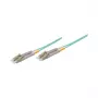Patchkabel LWL Duplex OM3 (Multimode, 50/125) LC/LC, LSZH, umkehrbare Polarität, 0,5 m, Good Connections®