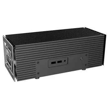 Akasa Turing AC Pro UCFF Gehäuse für Intel NUC12/NUC13 Pro, Schwarz (A-NUC95-M1B)