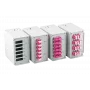 EFB Elektronik Frontplatte für 12x SC-S, LC-D, E2000 mit 2,8-mm-Schraublöchern