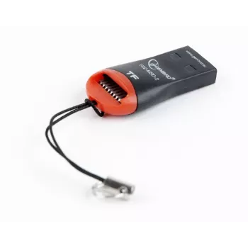 Kartenleser Gembird FD2-MSD-3 USB 2.0 Schwarz Rot
