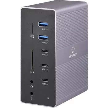 Renkforce USB-C Dockingstation RF-DKS-910 Geeignet für Marken-Dockingstationen Universal (RF-6748348)