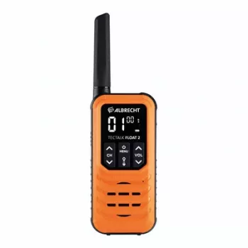 Trageetui für Midland Tectalk Float 2 PMR mit Ladegerät und Karabinerhaken