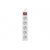 Power Extension Lanberg PS1-05E-0150-W 1,5 m 5 AC-Steckdosen Innenbereich Weiß