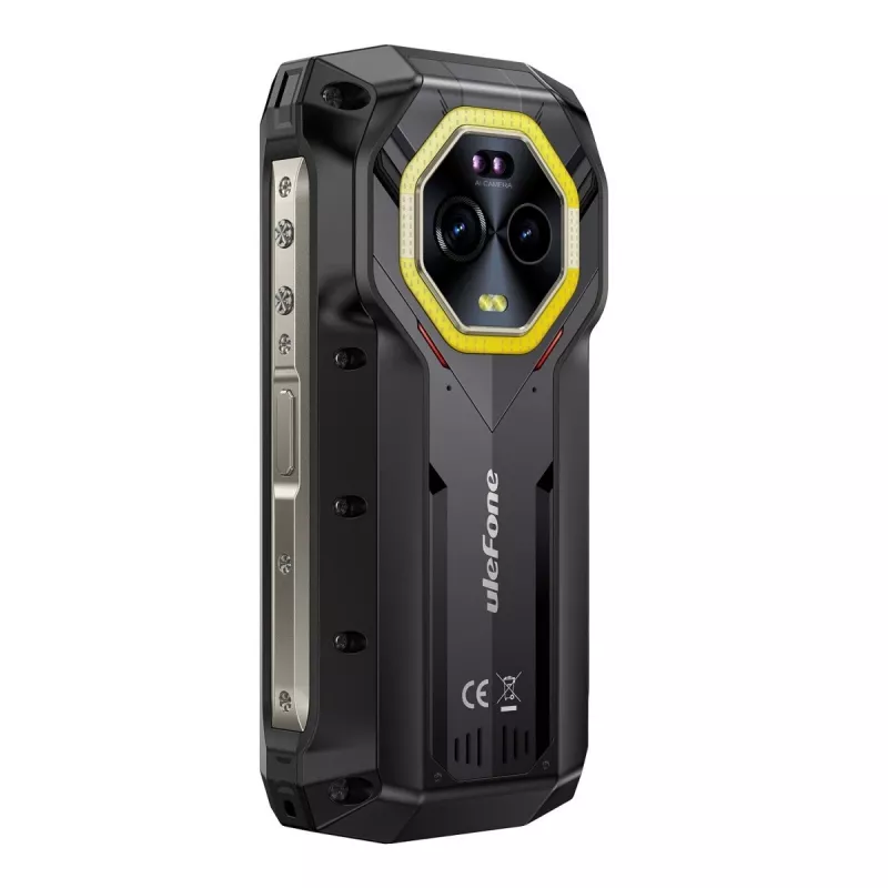Ulefone Armor Mini 20 Smartphone, 4,7 Zoll, Helio G99, 8GB RAM, 256GB, 6200 mAh, Android 14, Schwarz