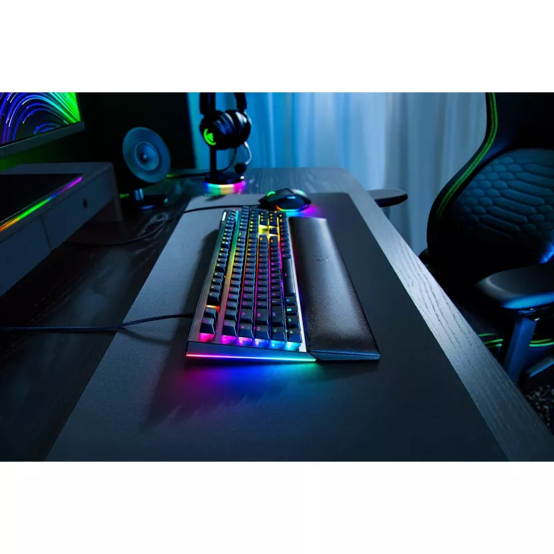 Razer BlackWidow V4 - Gelb Switch Linear - Mechanische Gaming-Tastatur