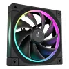 DeepCool FL12 Gehäuselüfter, 120 mm, 500–2150 U/min, 32 dB, FDB, 12 V, schwarz