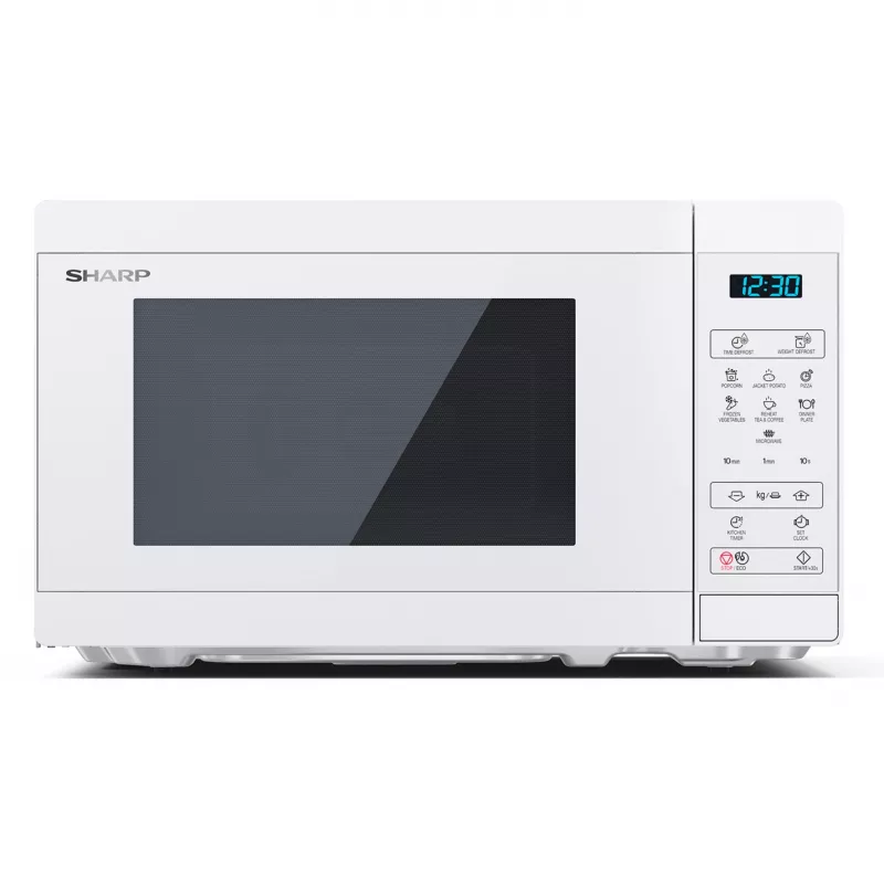 Sharp | Mikrowellenherd | YC-MS02E-C | Frei stehend | 800 W | Weiß