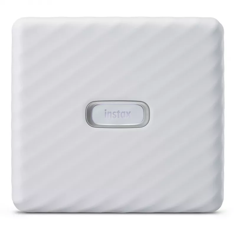 Fujifilm instax Link WIDE 16719574 Farb-LED-Fotodrucker, Abzüge 86 x 108 mm, bis zu 5 Abzüge/Min., Bluetooth 4.2 LE, Ash White