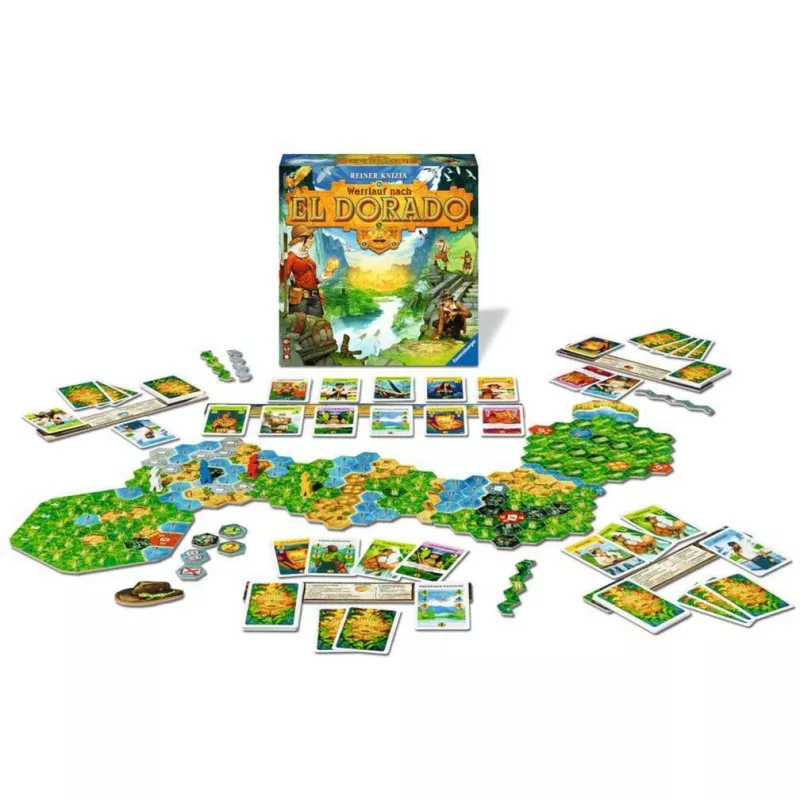 Ravensburger 27457 Wettlauf nach El Dorado Brettspiel, Neuauflage