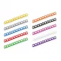 VALUE Kabelmarkierungsset für Patchkabel, 5–6,5 mm, 10 × 10 Stück, mehrfarbig