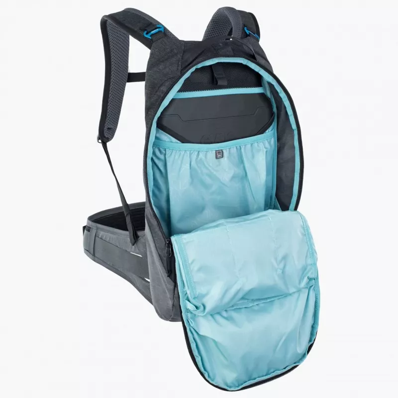 Fahrradrucksack EVOC Trail Pro 10L Carbon Grau Sport
