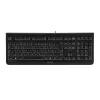 Tastatur CHERRY KC 1000 Universal USB Tschechisch Schwarz
