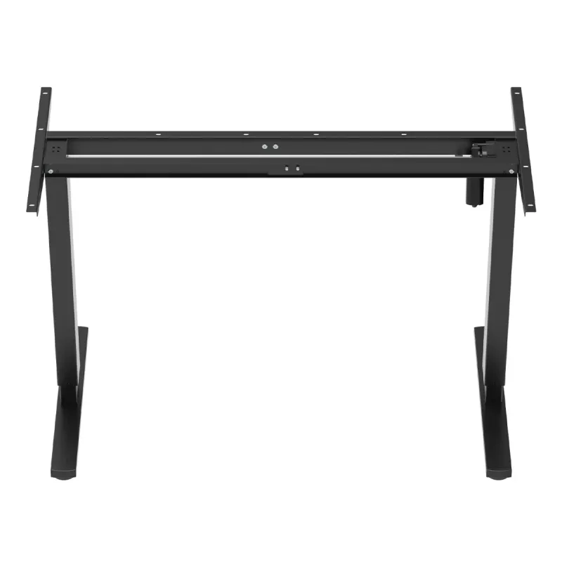 Ergo Office elektrisch höhenverstellbarer Schreibtisch, max. Höhe 1160 mm, max. - 80 kg, ohne Sitz-Steh-Tischplatte, schwarz, ER-400 B