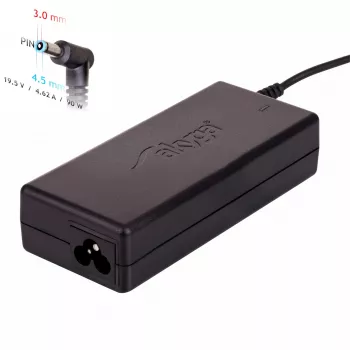 Akyga AK-ND-26 Laptop-Netzteil für HP, 90 W, 19,5 V, 4,62 A, 4,5 x 3,0 mm + Pin