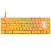 Ducky One 3 SF Gelb Tastatur Gaming USB Deutsch Mechanisch RGB