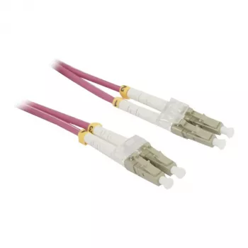 Synergy 21 0,5 m OM4 LC - LC - 0,5 m - OM4 - LC - LC - Stecker/Stecker - Violett