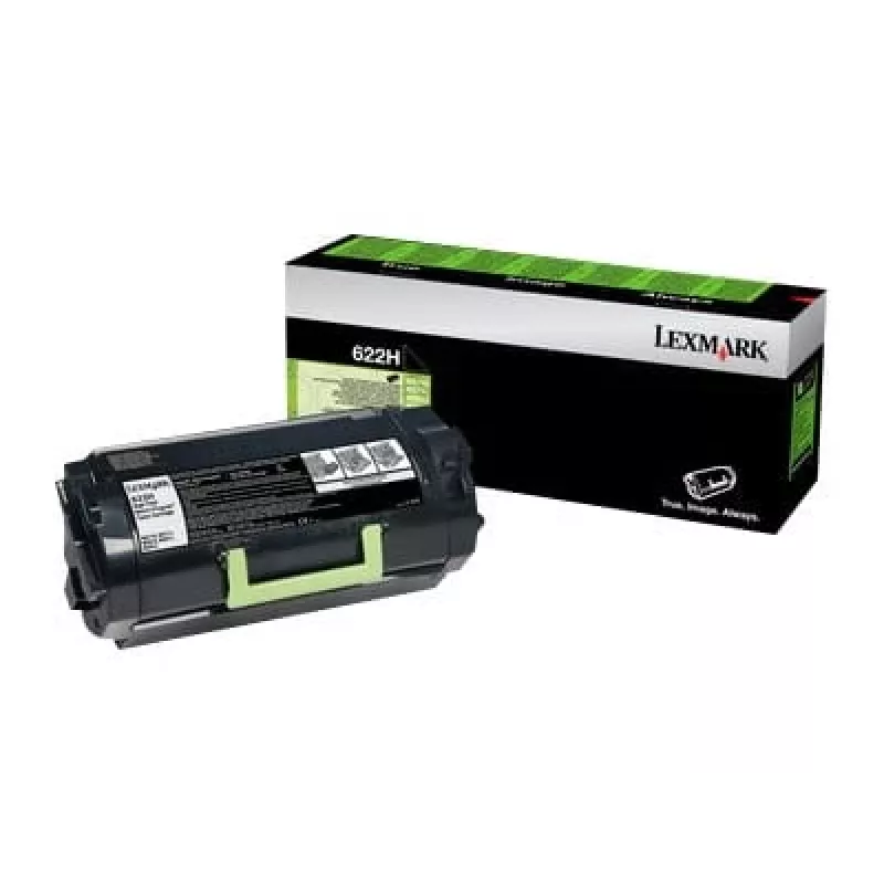 Lexmark 622H Toner Cartridge 62D2H00 für MX710/MX711/MX810/MX811/MX812, Schwarz, 25000 Seiten