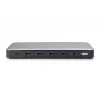 Digitus DA-70918 USB-C-Dockingstation, 13 Ports, 3x HDMI, 2x DP, 4x USB-A, 1x USB-C, RJ-45 1GbE, SD, Audio, 150 W