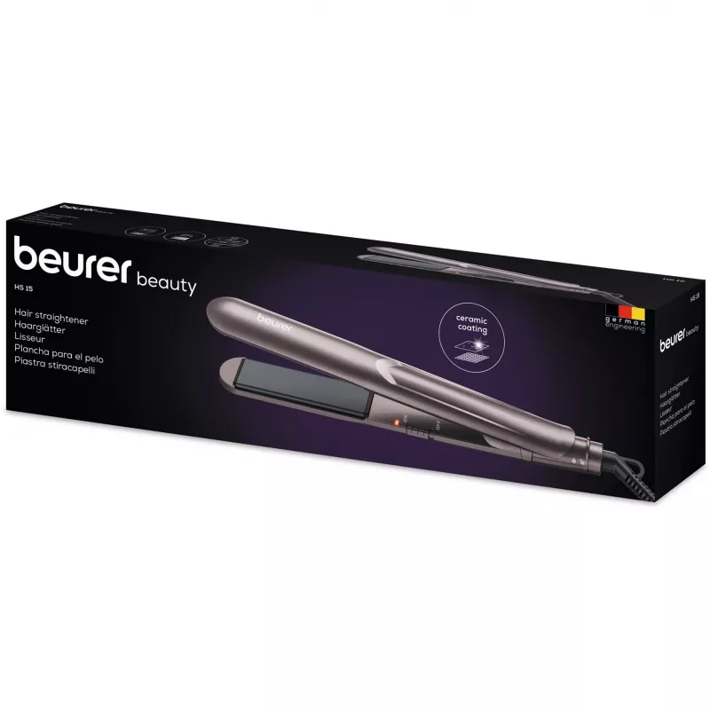 Beurer HS 15 Haarglätter, grau