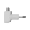 Akyga AK-AD-60 EU-Ersatzstecker CEE 7/16 auf IEC C7, Weiß