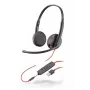 HP Poly Poly Blackwire C3225 USB - 3200 Series - Headset - On-Ear - Kabelgebunden - USB, 3,5 mm Klinke - Geräuschisolierung (209747-101)