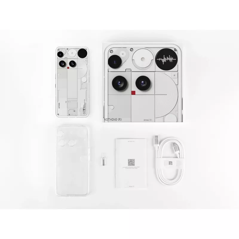 Smartphone Nothing Phone (3) 6.67 Zoll 16 GB 512 GB Weiß