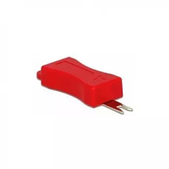 DeLOCK 86412 RJ45 Port Blocker Removal Tool (Secure Clip Tool), Rot, 4 Stück