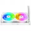 Flüssig-CPU-Kühler THERMALTAKE TH240 V3 ARGB Sync AIO Snow Edition