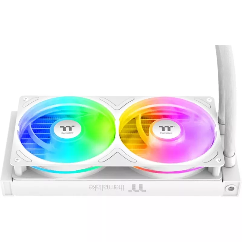 Flüssig-CPU-Kühler THERMALTAKE TH240 V3 ARGB Sync AIO Snow Edition