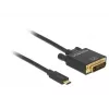 USB-C auf DVI Adapter DeLOCK 1m 85320
