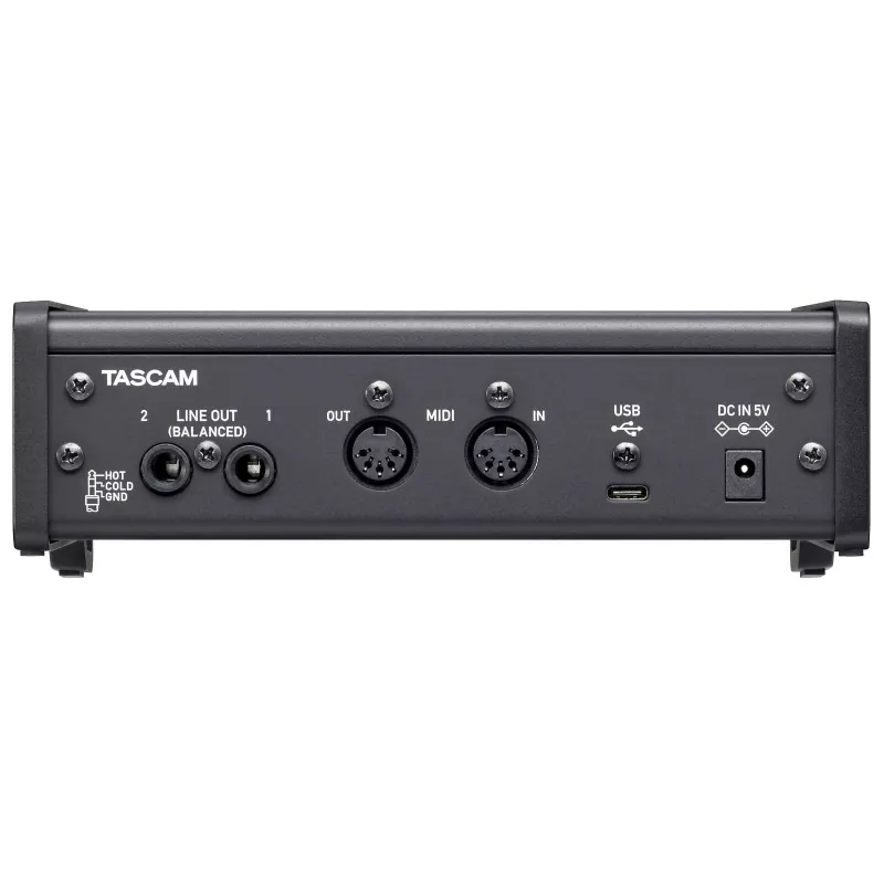 Tascam US-2x2HR USB-Audio-/MIDI-Interface, hochauflösend, 2 Eingänge / 2 Ausgänge