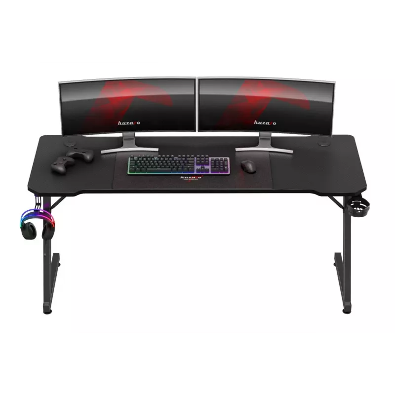 Huzaro Hero 4.8 Schwarz - Gaming-Schreibtisch