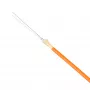 Fiberhome Mikro-Glasfaserkabel FIBERHOME 2,5 mm, 2 FO G.657A1, PE-Mantel, orange, 4 km Trommel