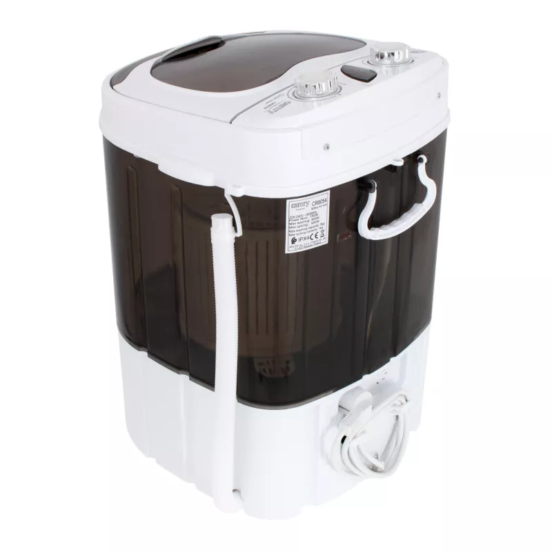 Camry Premium CR 8054 Waschmaschine Toplader 3 kg Braun, Weiß