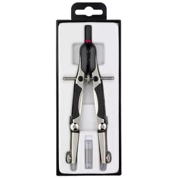 Bow Compass Rotring S0676580 Schwarz Stainless Steel
