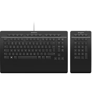 3Dconnexion Keyboard Pro mit Numpad - Tastatur und Nummernblock QWERTZ