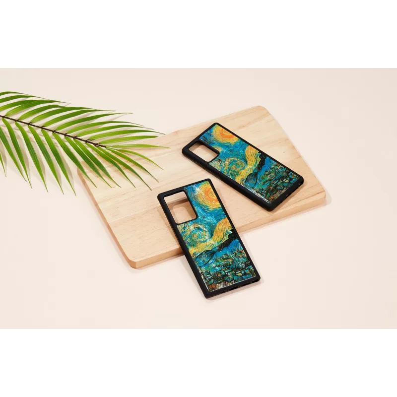 iKins Schutzhülle für Samsung Galaxy Note 20 – starry night Schwarz