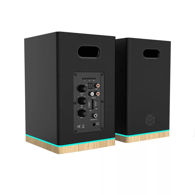 Blaupunkt BS60BK LED Regallautsprecher, Bluetooth, HDMI ARC, Schwarz